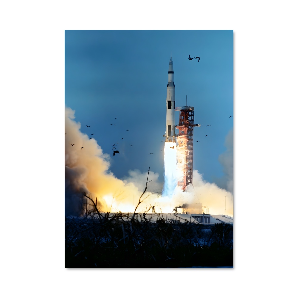 Poster Époustouflant course à l'espace